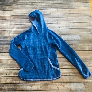 Girls ‘champion’ blue hoodie! Size 14/16